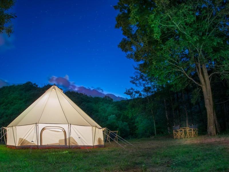 Lodg'ing Nature Camp Ardennes New 2024 Luxury tent Bouillon